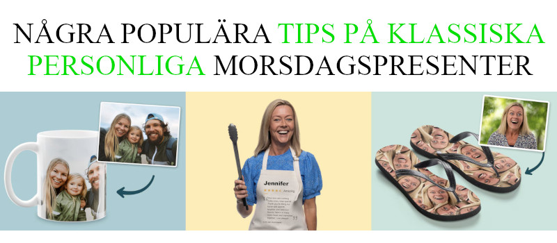 Guide till personlig mors dag present på nätet