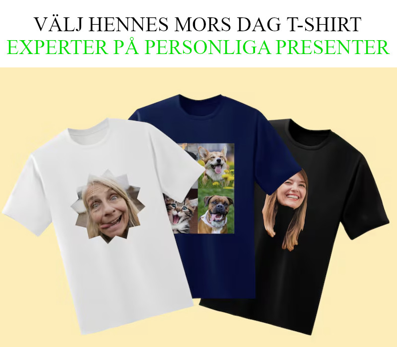 Många val på mors dag t shirt - Experter på personliga presenter