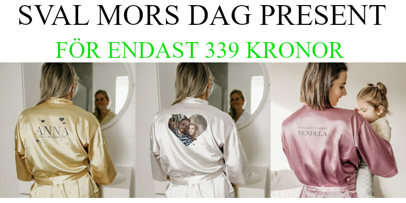 Mors dag present - Sval kimono