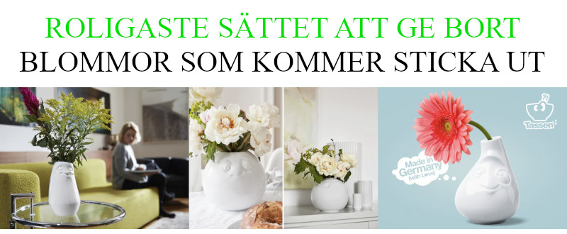 Mors dag vas tips - Roligt sätt att ge bort blommor