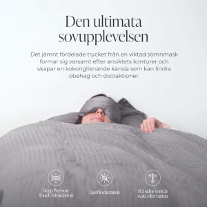 Sovmask med tyngd - Mors dag present